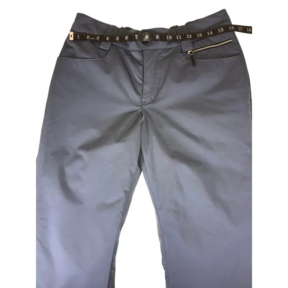 Free Country Snow Pants Men’s Medium Navy Blue Winter Outdoor Utility Casual